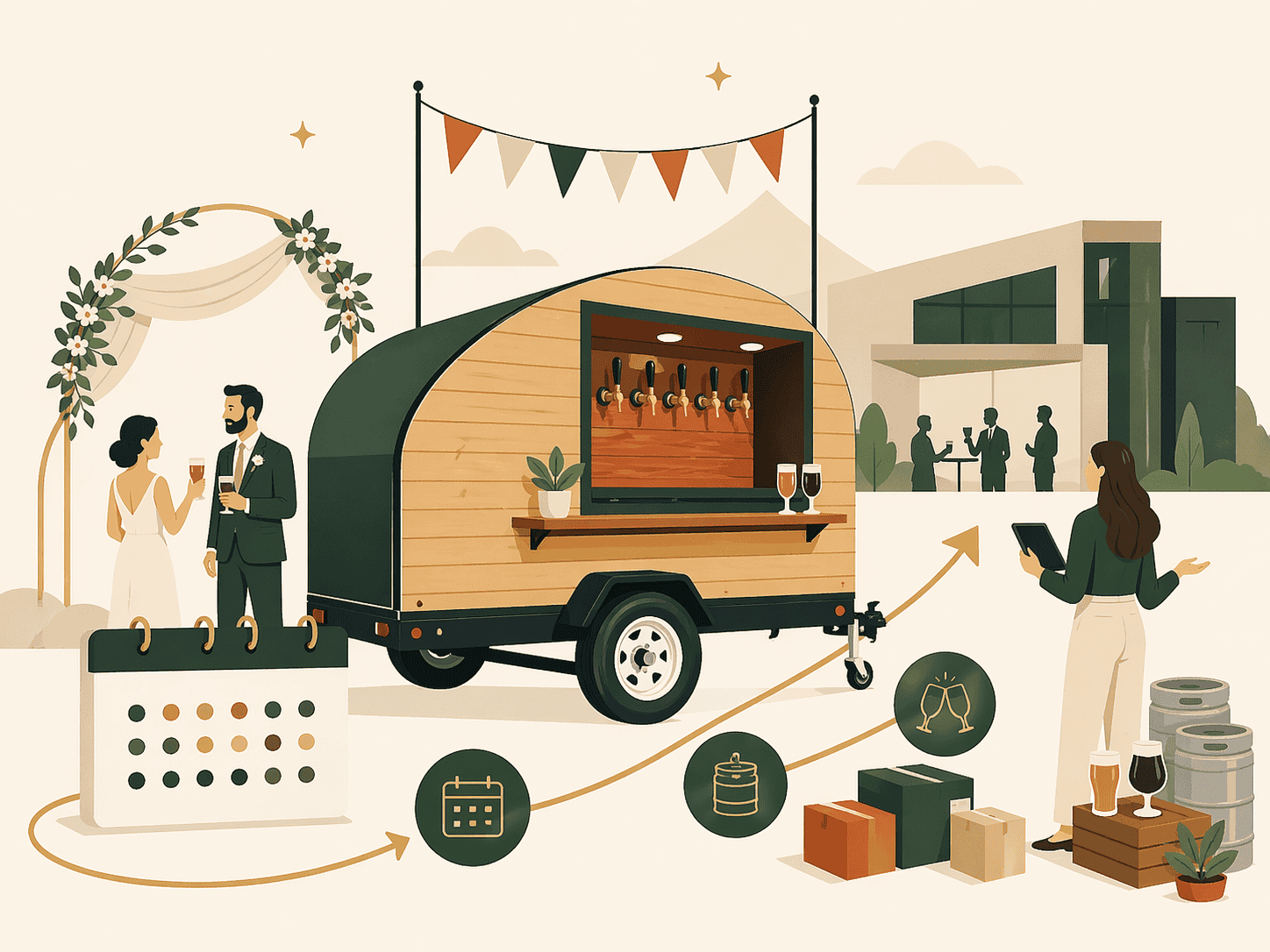 How to Build a Tap Trailer Business That Books Events