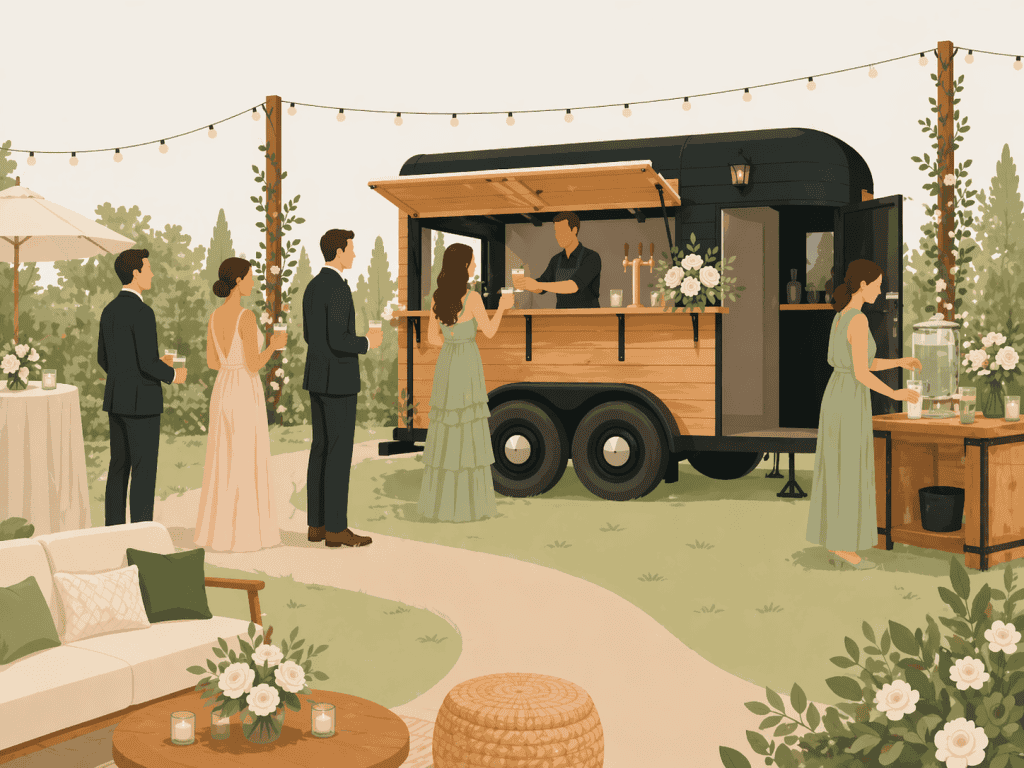 Wedding Bar Trailer Ideas for a Better Guest Experience