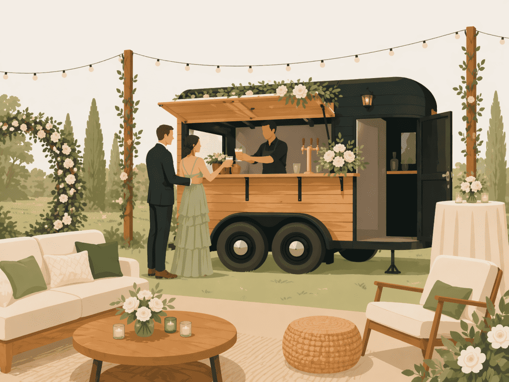 Wedding Bar Trailer Ideas for a Better Guest Experience