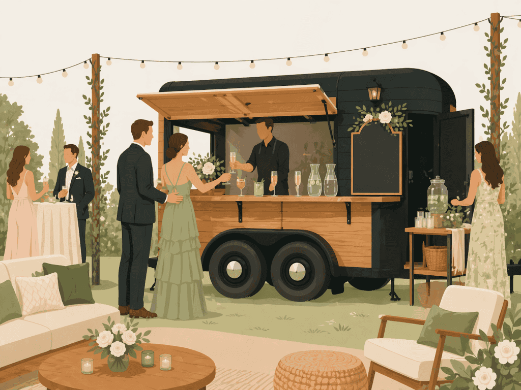 Wedding Bar Trailer Ideas for a Better Guest Experience