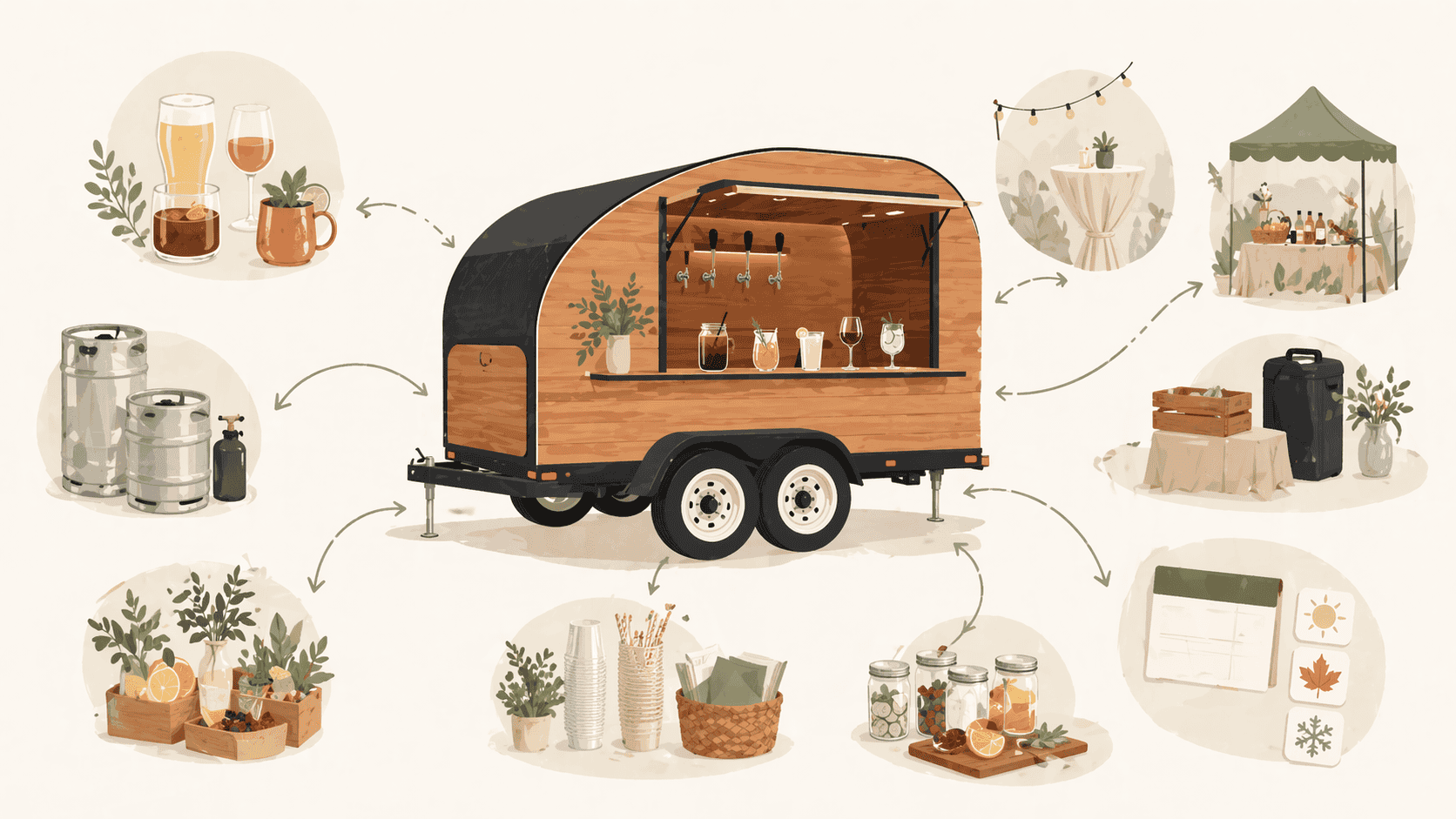 Mobile Tap Trailer Uses Beyond Beer and Wine Events