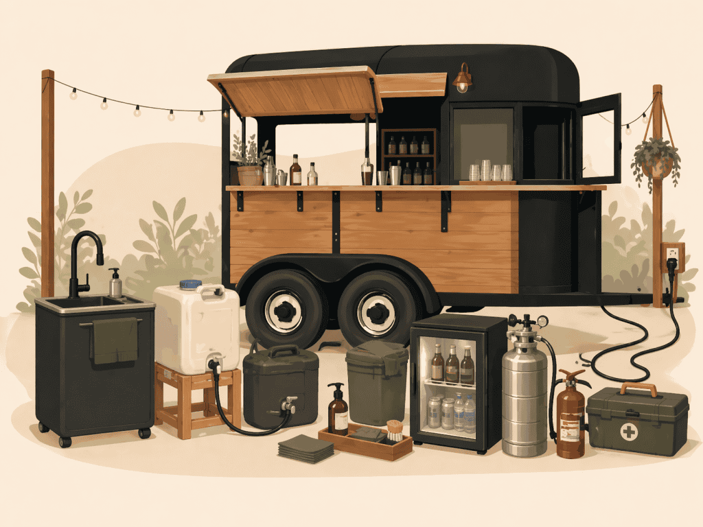 Mobile Bar Setup: Equipment You Actually Need