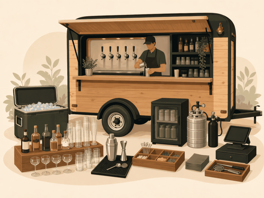 Mobile Bar Setup: Equipment You Actually Need