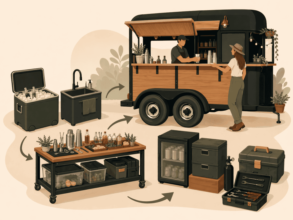 Mobile Bar Setup: Equipment You Actually Need