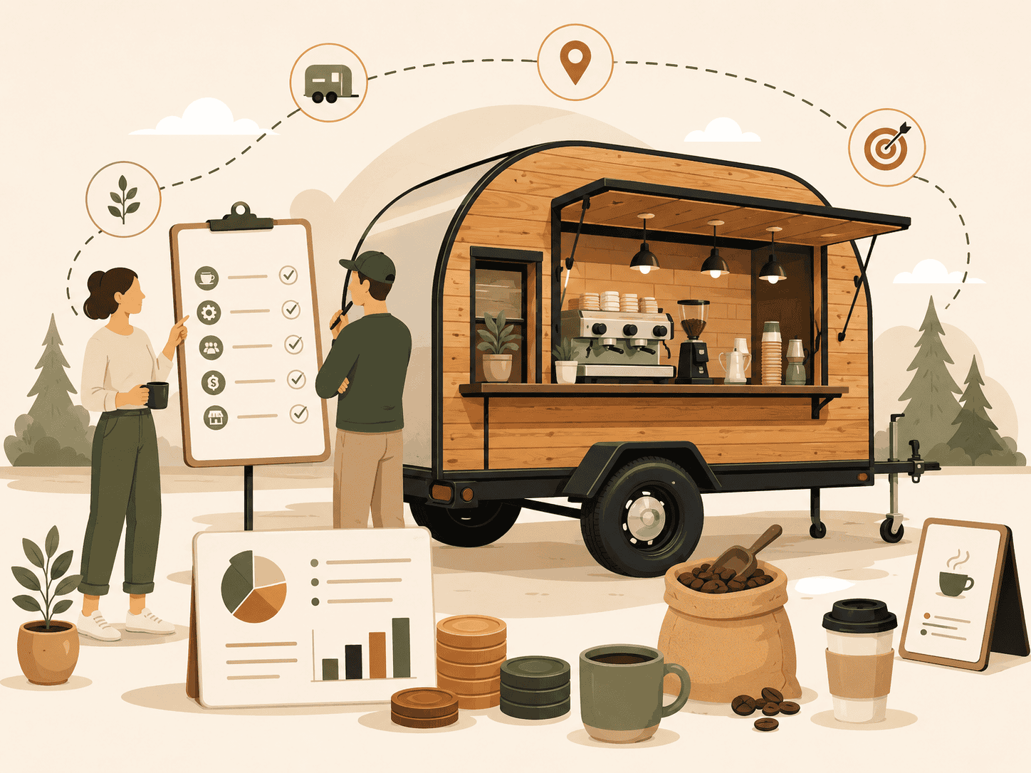 Coffee Trailer Business Plan: Template and Step-by-Step Guide