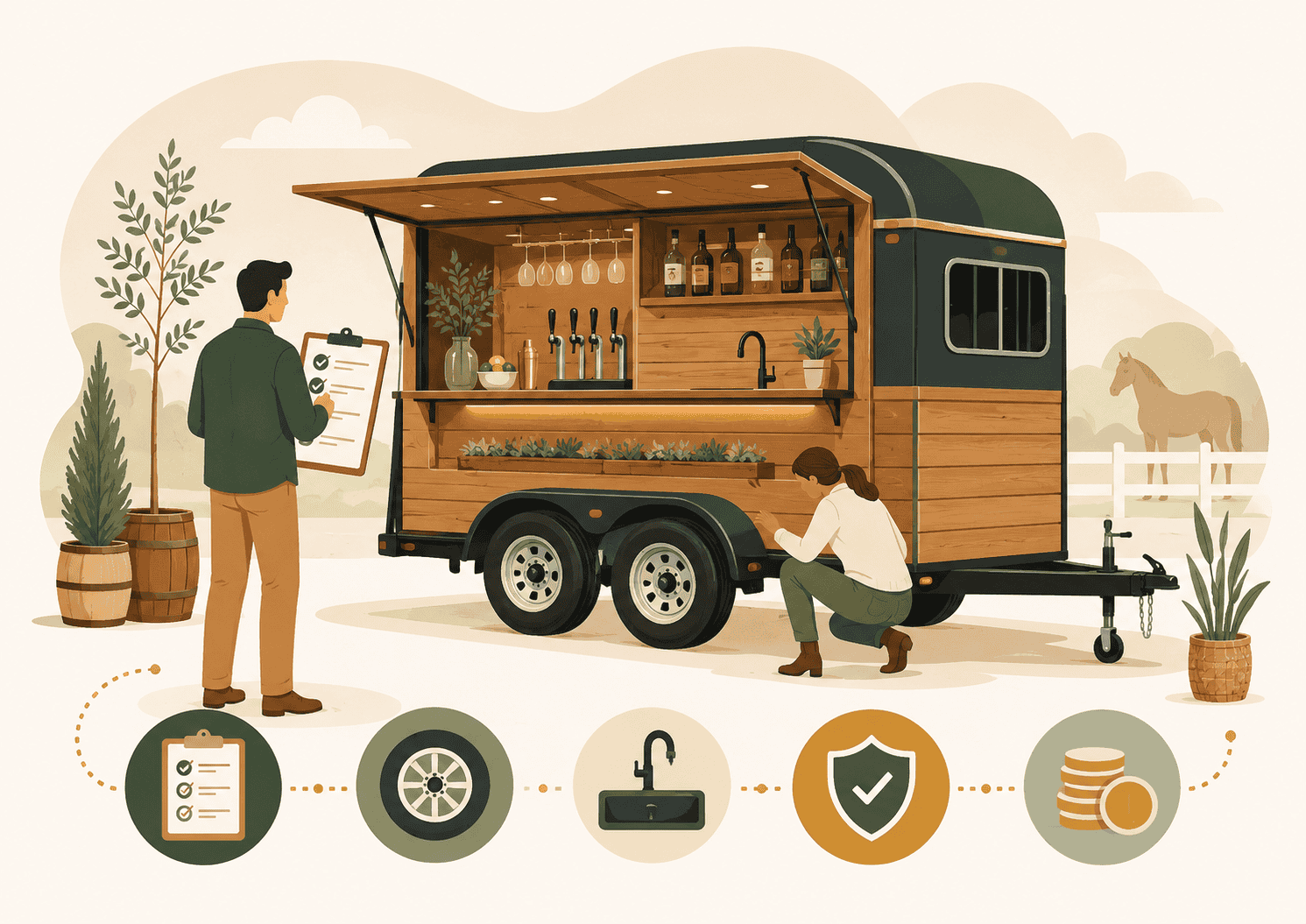 Horse Trailer Mobile Bar: The Complete Buyer's Guide