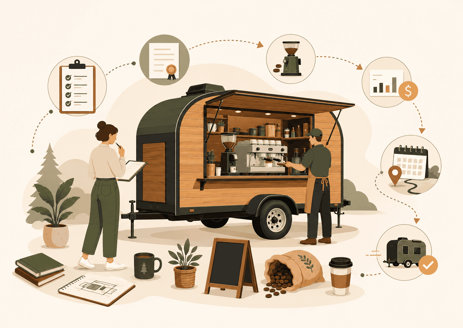 How to Start a Coffee Trailer Business: Step-by-Step
