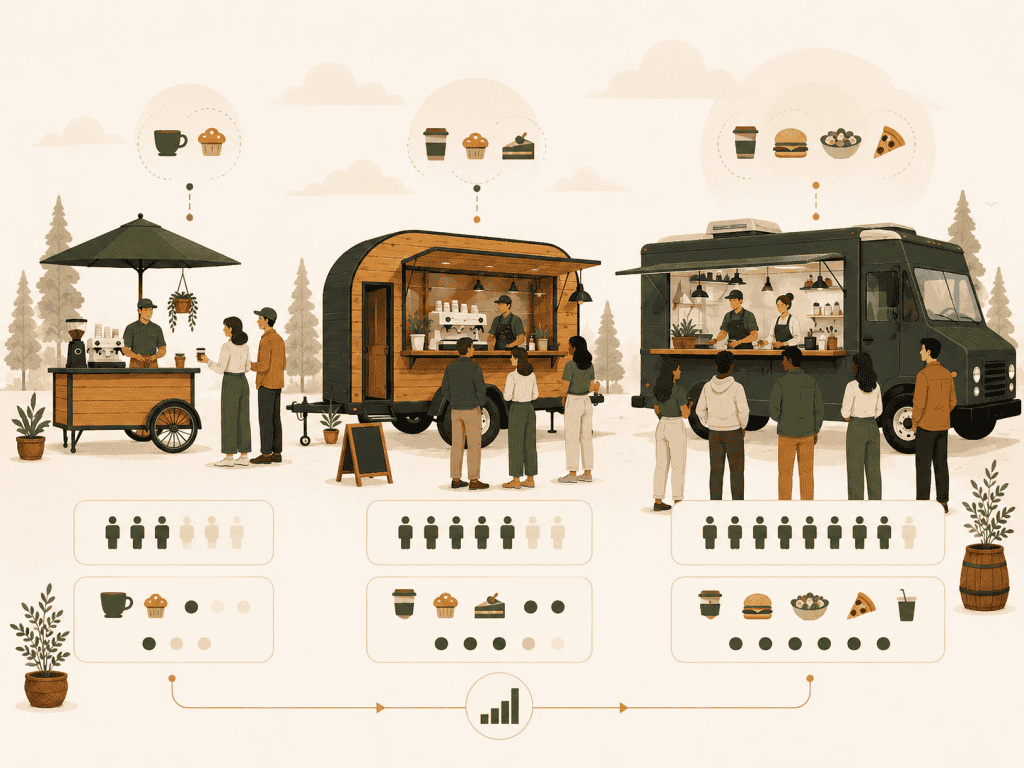 Coffee Trailer vs. Coffee Cart vs. Food Truck: Which Is Right for You?