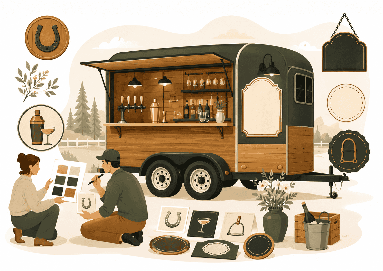 Horse Trailer Bar Name Ideas: 150+ Creative Names